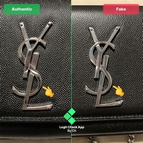 how to tell if ysl is fake|ysl vintage pouch.